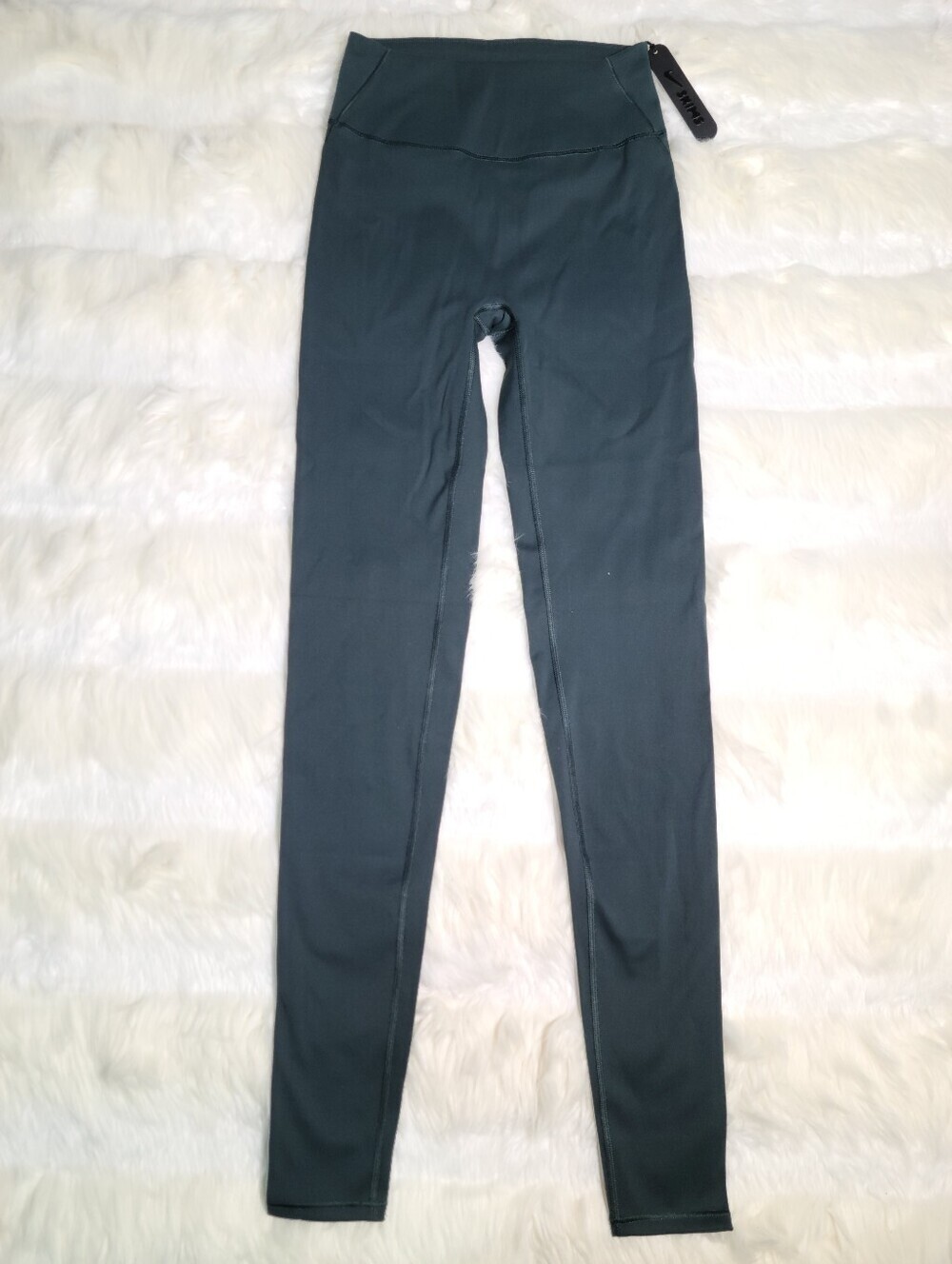 Nike SKIMS Matte Legging 29 Inch Dark Teal Green Women XS NEW